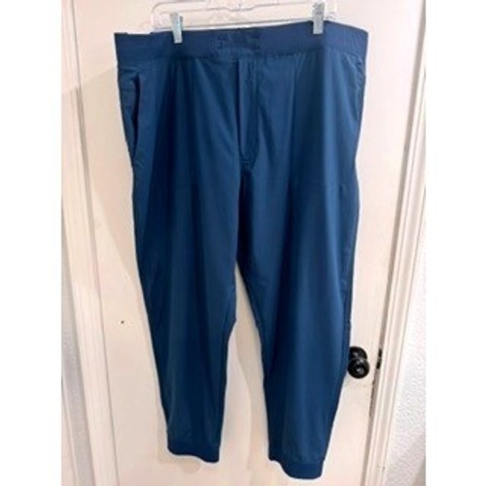 Penguin Sport Mens XXL Blue Jogger Pants Recycled Knit Athletic NWT Golf